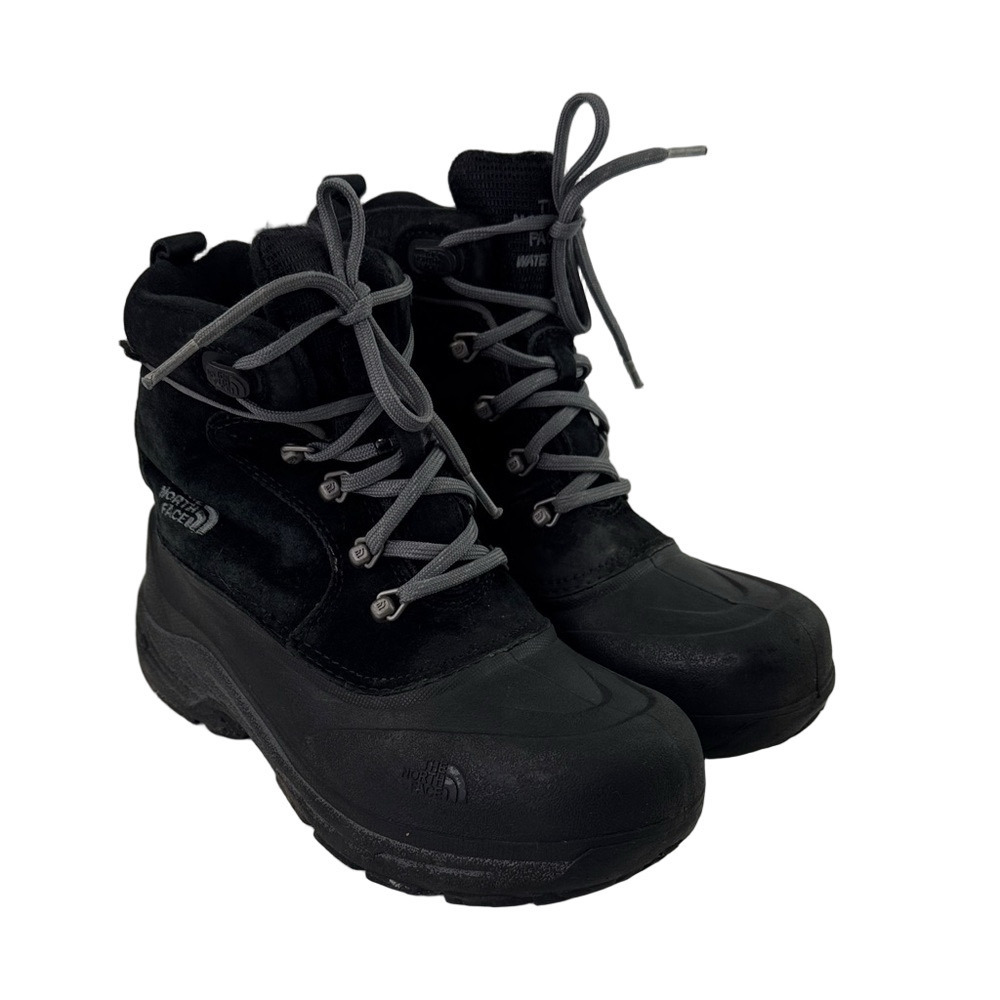 The North Face Black and Gray Winter Boots